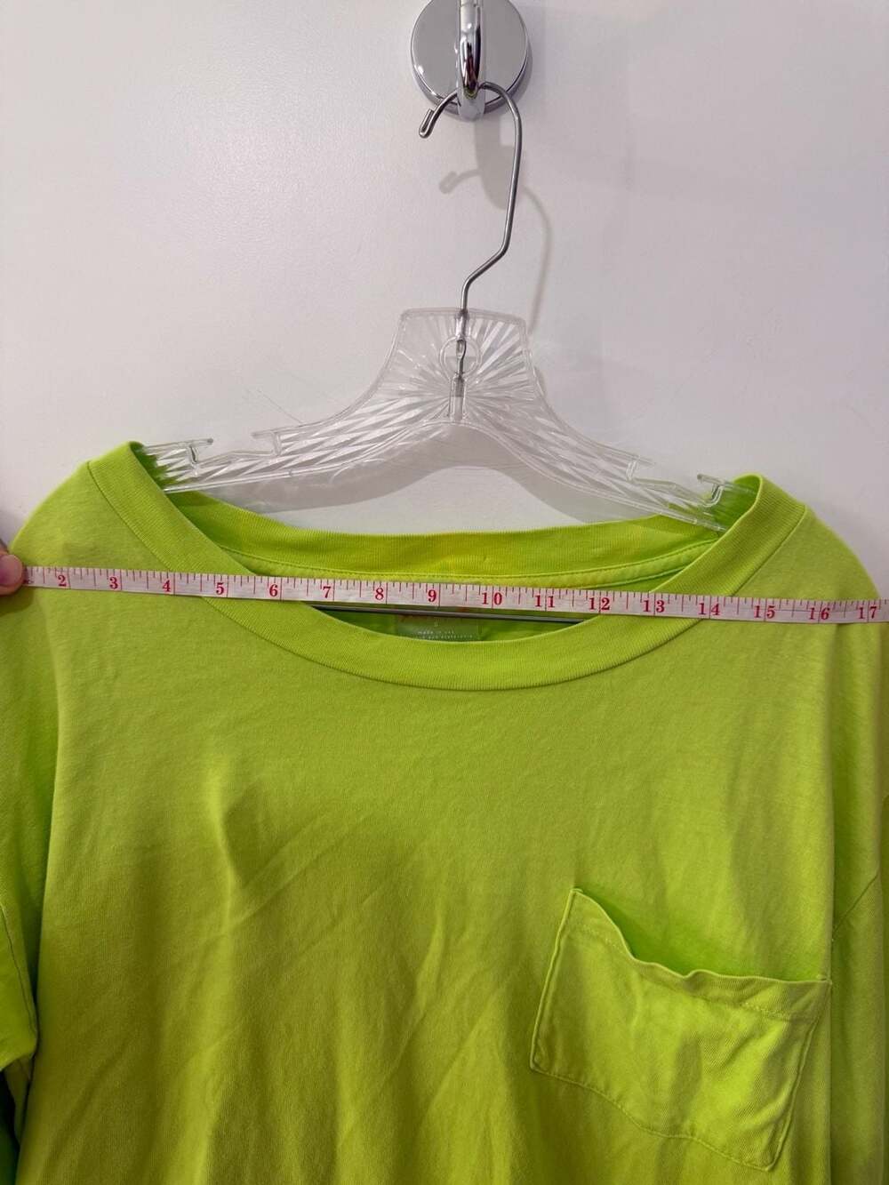 FP Movement by Free People Neon Green No Sweat Pocket Tee - Picture 5 of 7